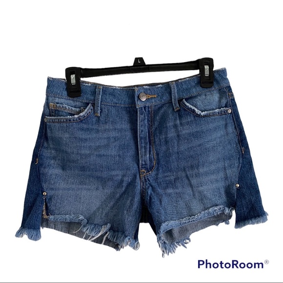 Sam Edelman Highrise short, The Karlie Bootie Distressed Denim Shorts. Size26 - Picture 3 of 8
